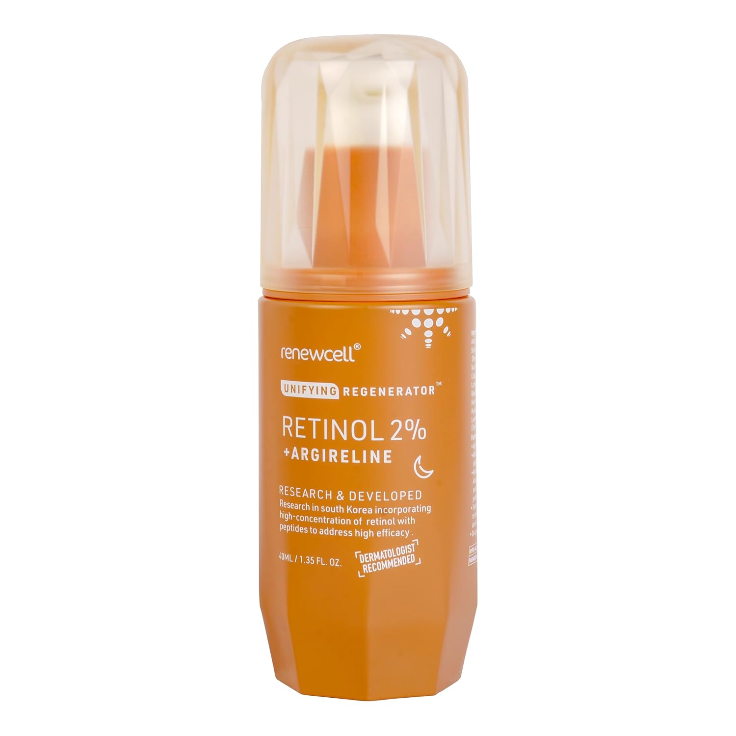 Renewcell Unifying Regenerator With RETINOL 2% + ARGIRELINE Cream, 40 ml