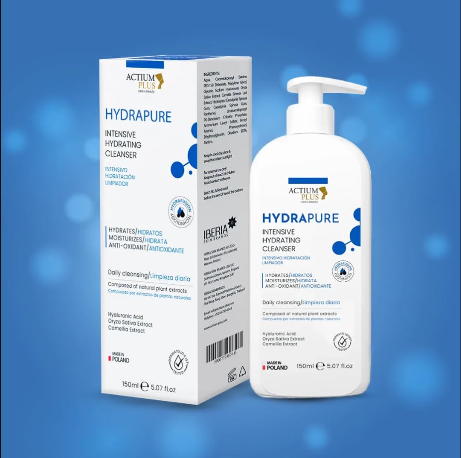 Actium Plus Hydrapure Intensive Hydrating Cleanser - 150ml