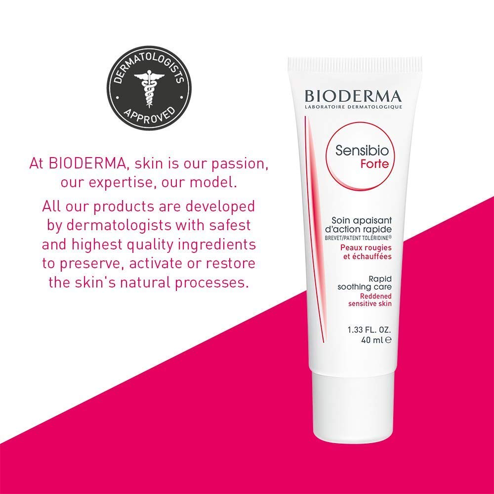 Bioderma Sensibio Forte Rapid Soothing Cream With Vitamin E - Damaged Skin
