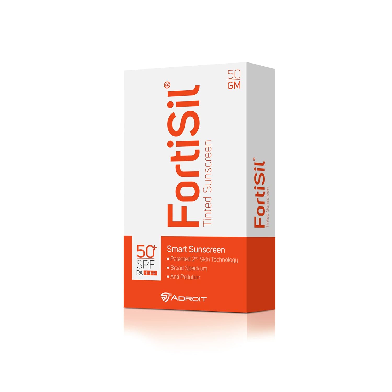 Fortisil Smart SPF 50+ PA+++ Tinted Sunscreen, 50g