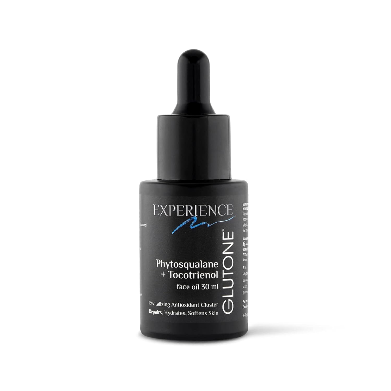 Glutone Phytosqualane Face Oil with Vitamin E & tocotrienol & colourless keratonoids | For firm, Hydrated & glowing skin | Lightweight & suitable for all skin types | 30 ml