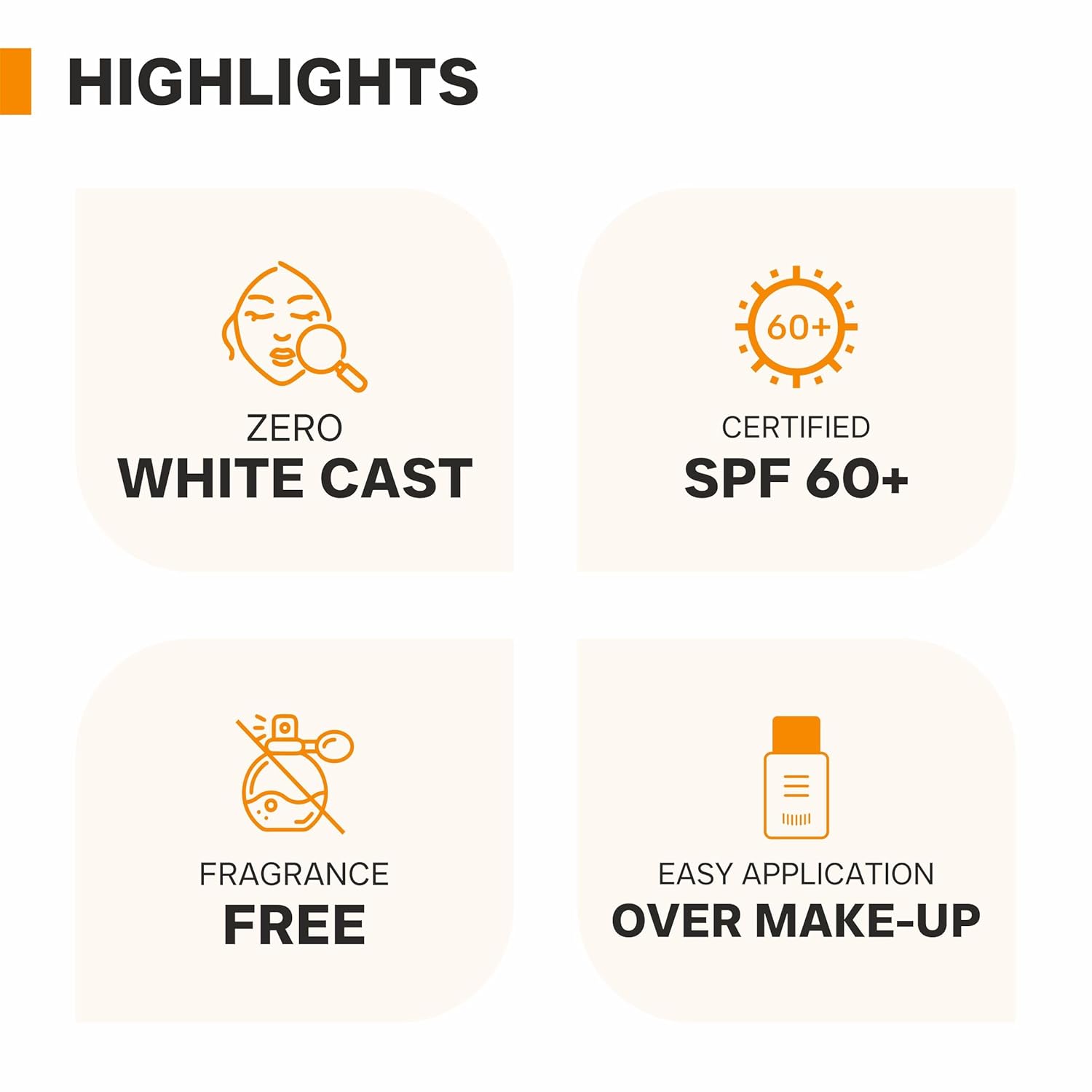 DERMATOUCH Vitamin C Mattifying Sunscreen Stick | SPF 60 PA++++ | For Brightening | Lightweight, No White Cast Sunscreen For All Skin Type | 20g