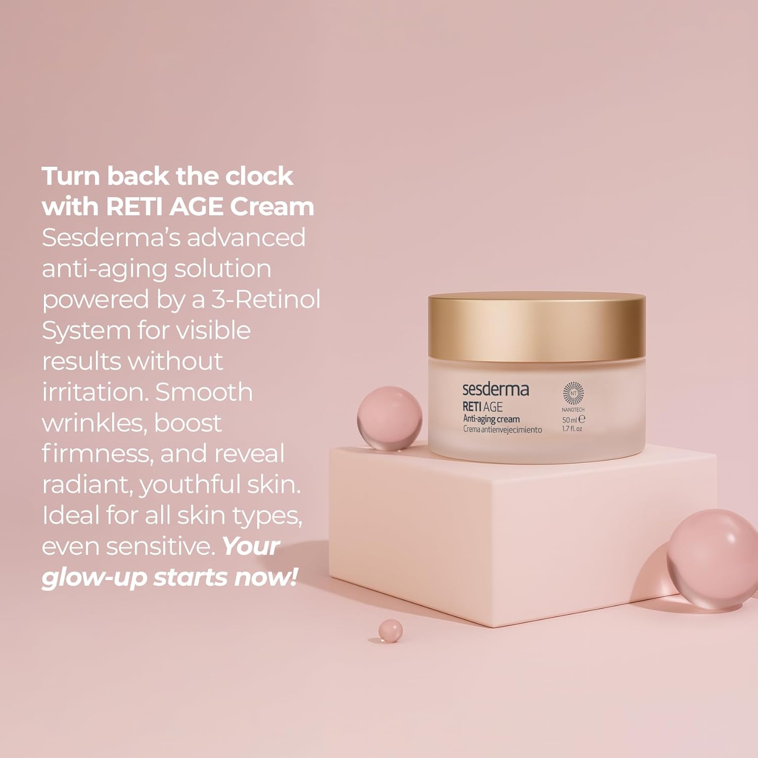 Sesderma Reti Age Anti-aging Cream - 50ml - Skiynse Dermatologique