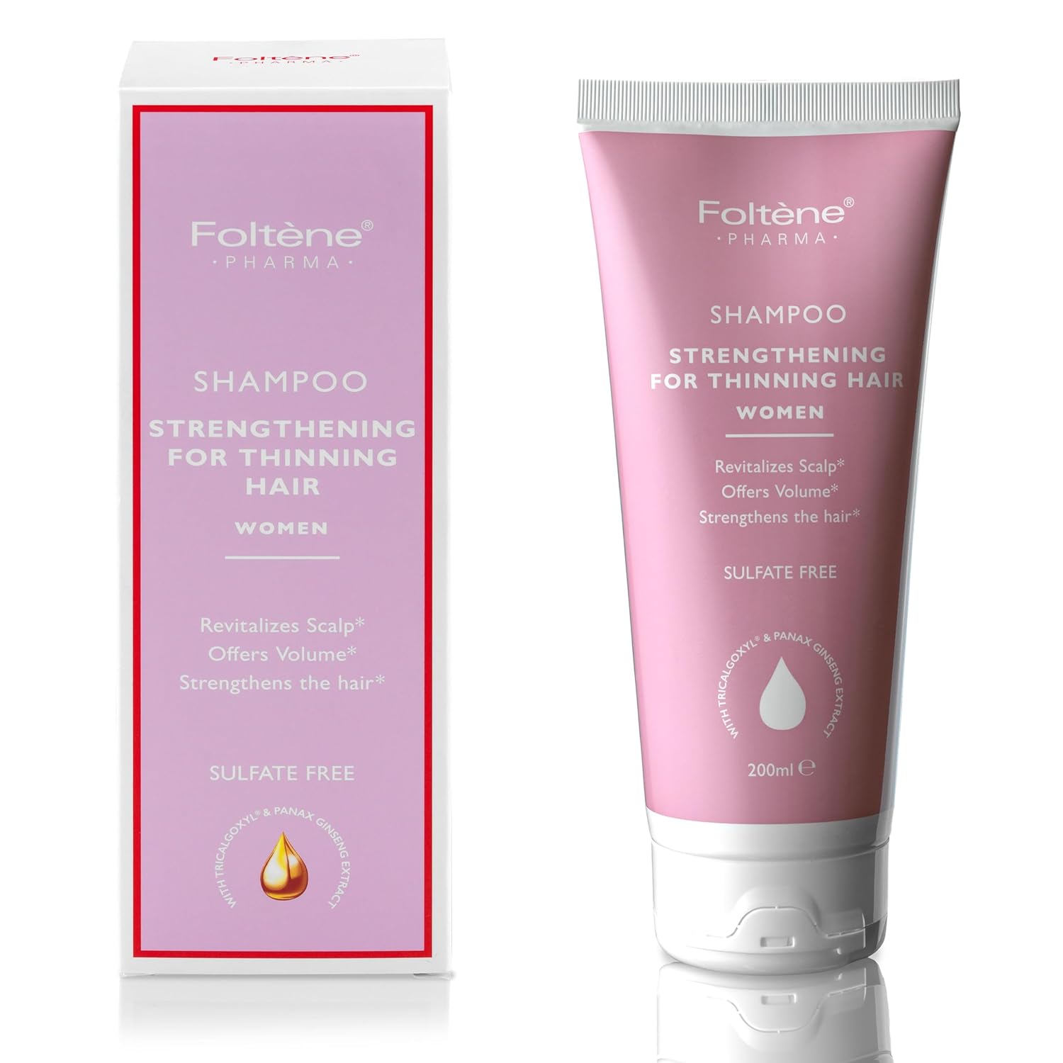 Foltene Pharma Strengthening for Thinning Hair Women Shampoo
