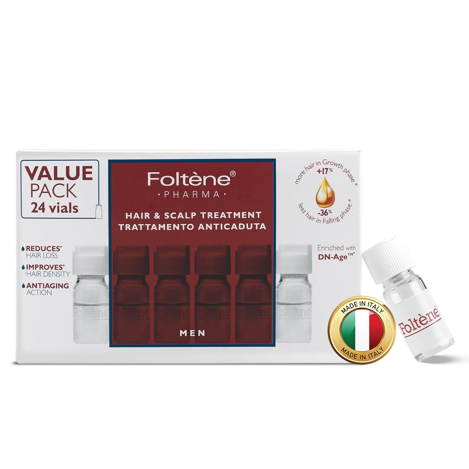 Foltene Pharma Hair & Scalp Treatment for Men Value Pack