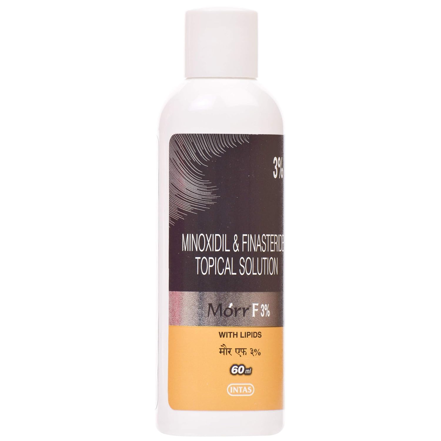 Morr F 3% - Bottle of 60 ml Solution with Minoxidil and Finasteride