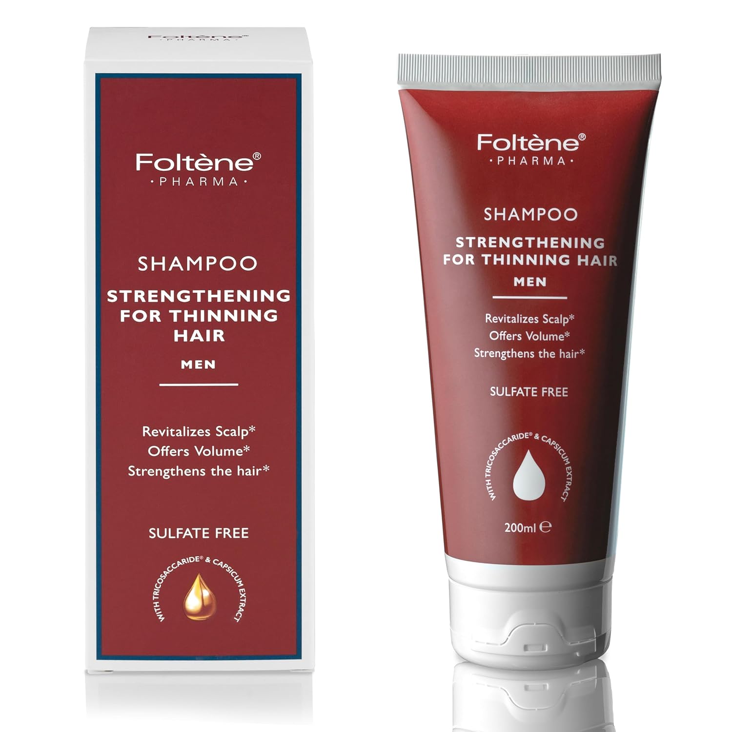 Foltene Pharma Strengthening for Thinning Hair Men Shampoo