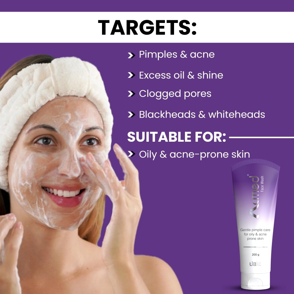 Acmed Pimple Care Face Wash for Acne Prone Skin - Skiynse Dermatologique