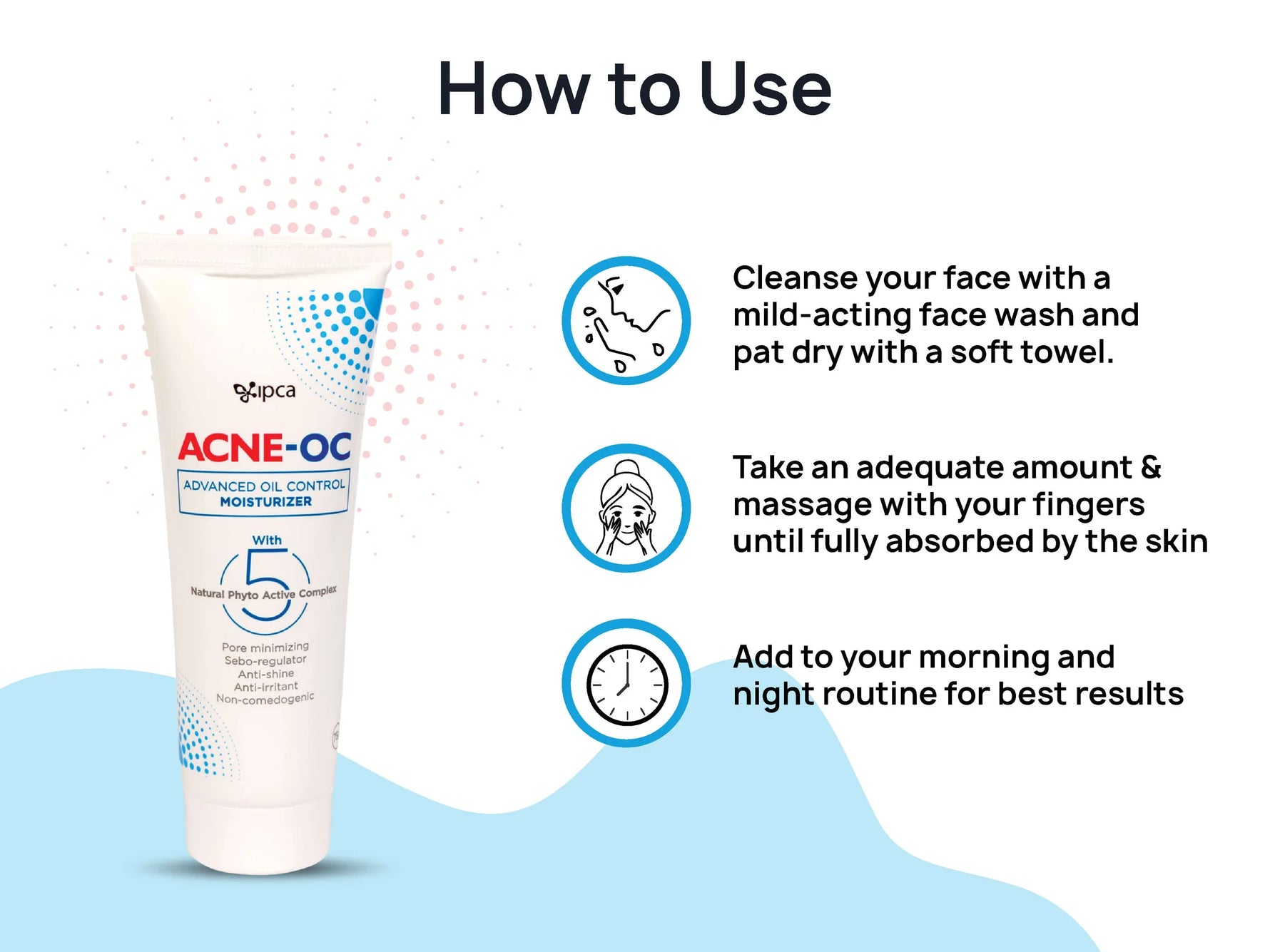 ACNE-OC Moisturiser for Oily & Acne-Prone Skin - 75g - Skiynse Dermatologique