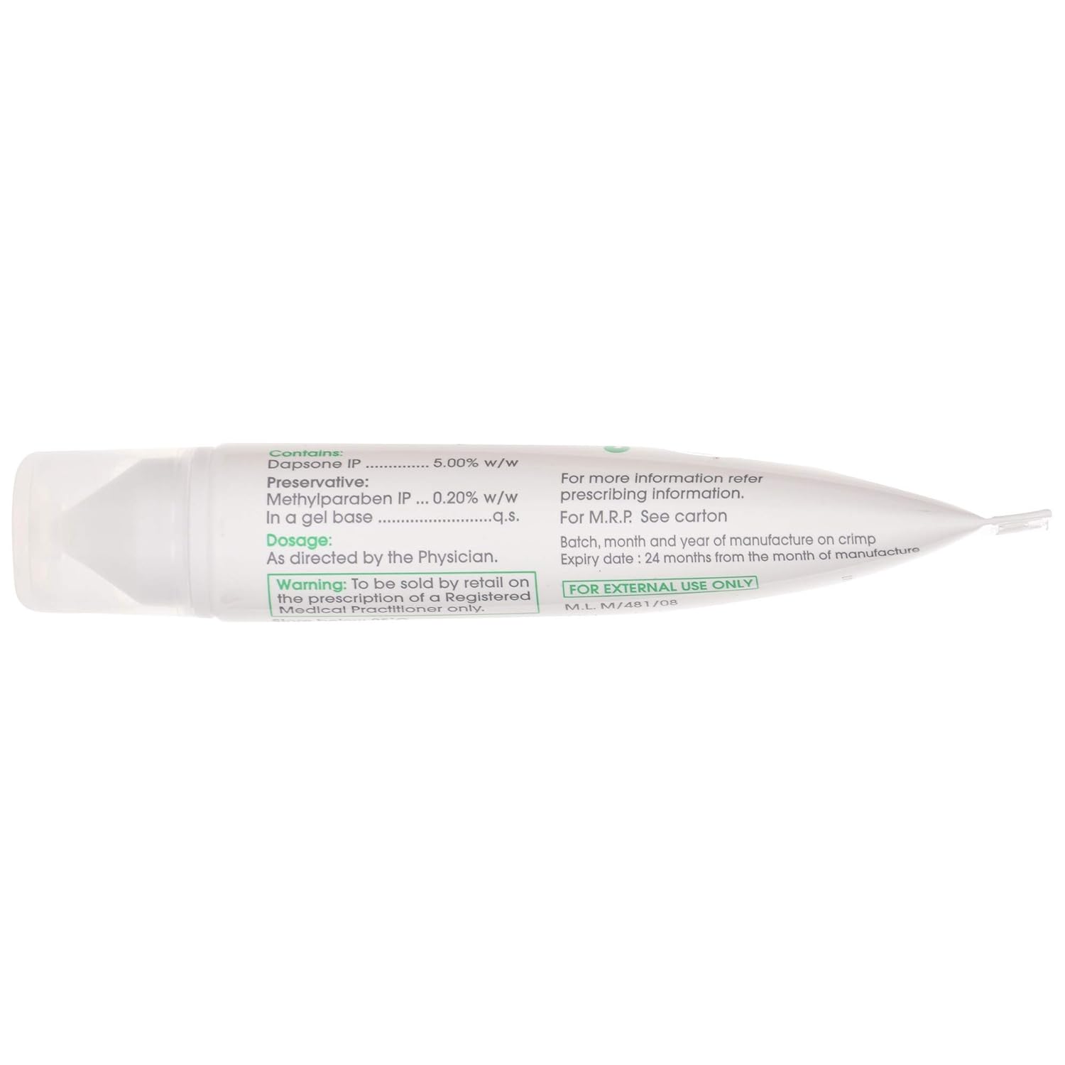 Acnedap Gel- 15g For Controls Acne, Unclogs Pores and Reduces Inflammation