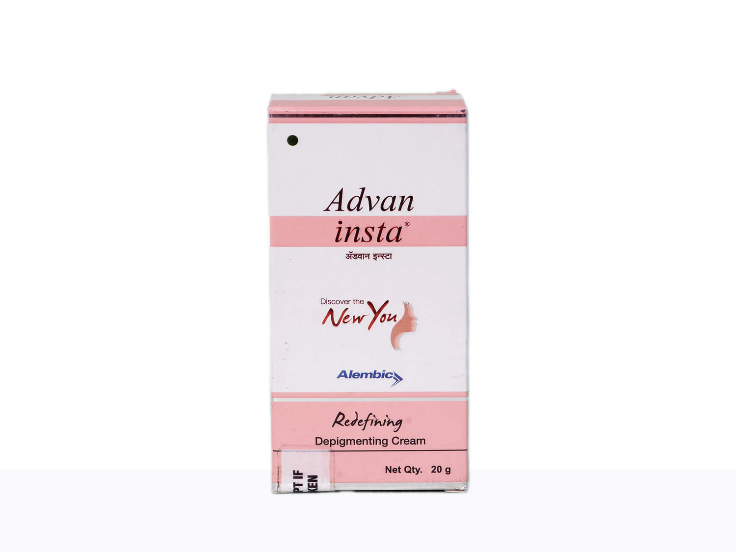 Advan Insta Depigmenting Cream | 20g - Skiynse Dermatologique