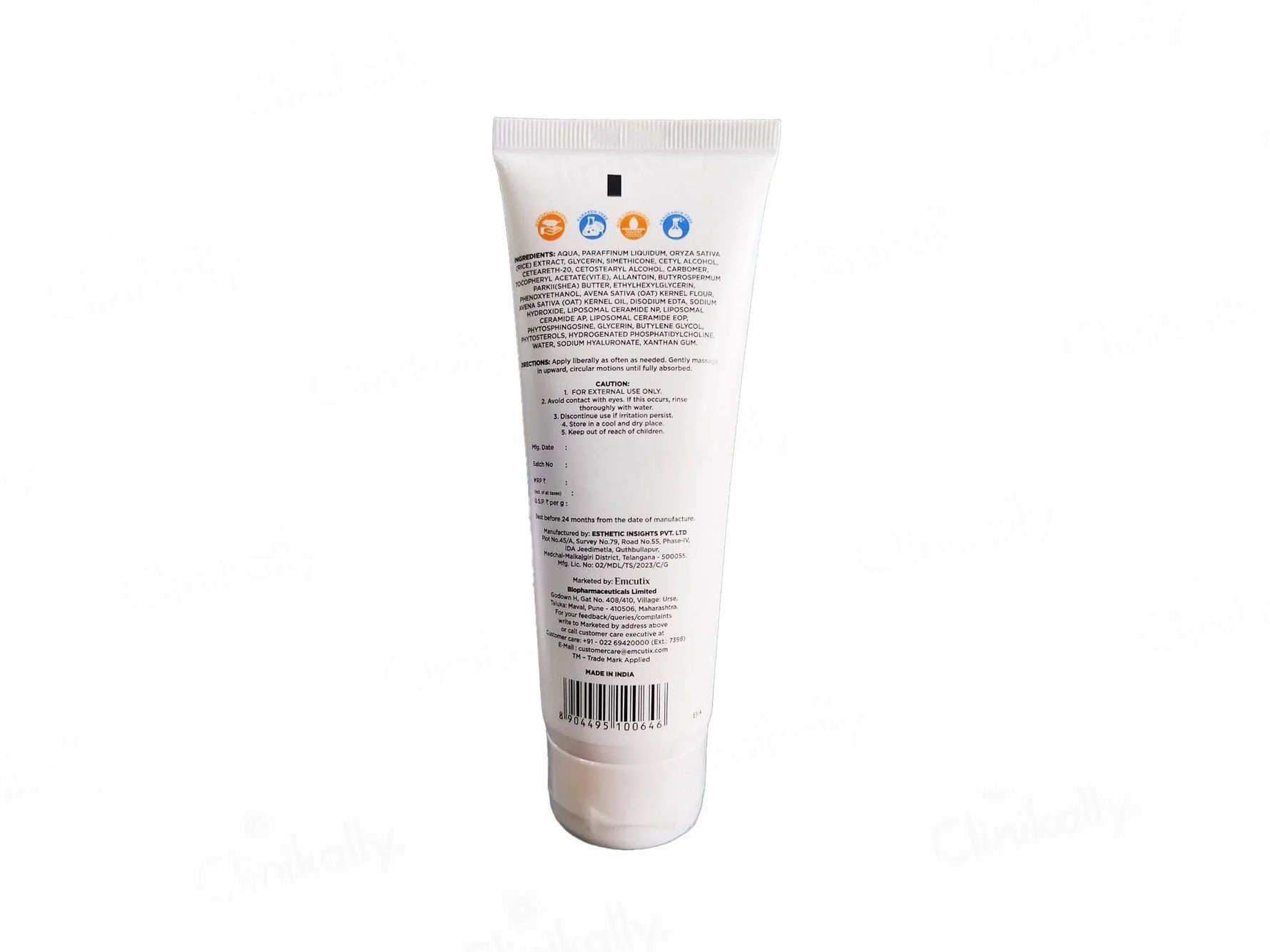 Aqua Oat Moisturizing Cream - Skiynse Dermatologique