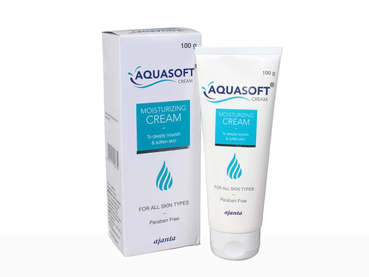 Aquasoft Moisturising Cream | Nourishes & Softens the Skin | For All Skin Types | Paraben-Free