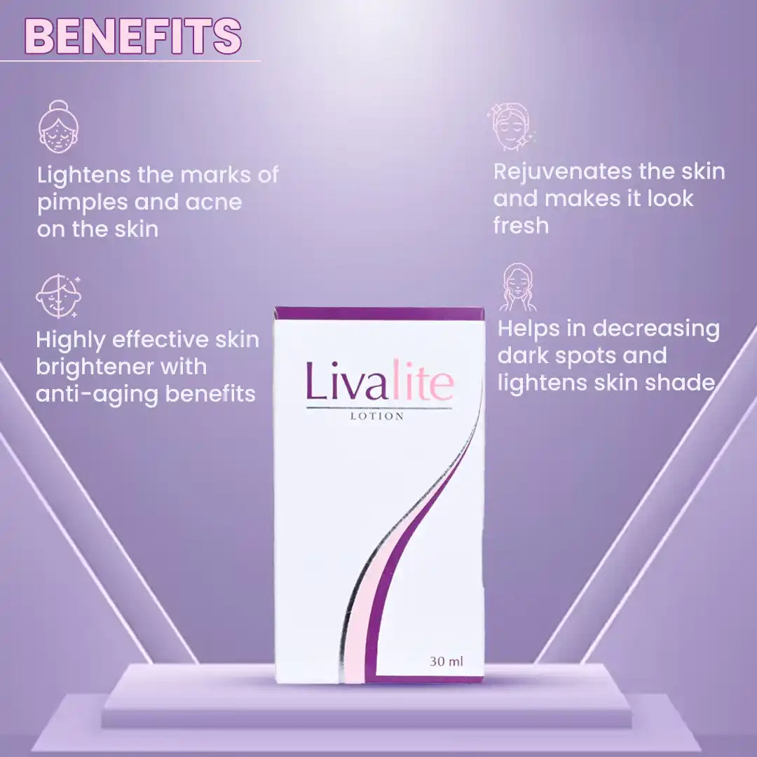 Livalite Lotion For Men And Women | 30 ml
