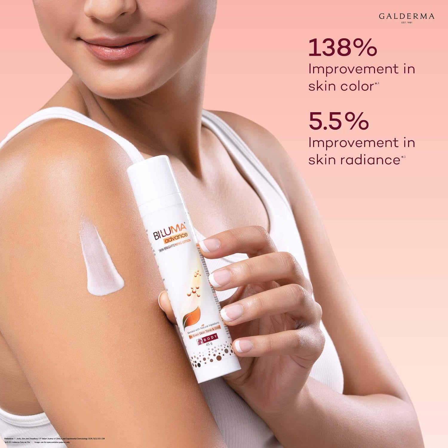 Biluma Advance Skin Brightening Lotion for Even Skin Tone | Face and Body, 45g - Skiynse Dermatologique