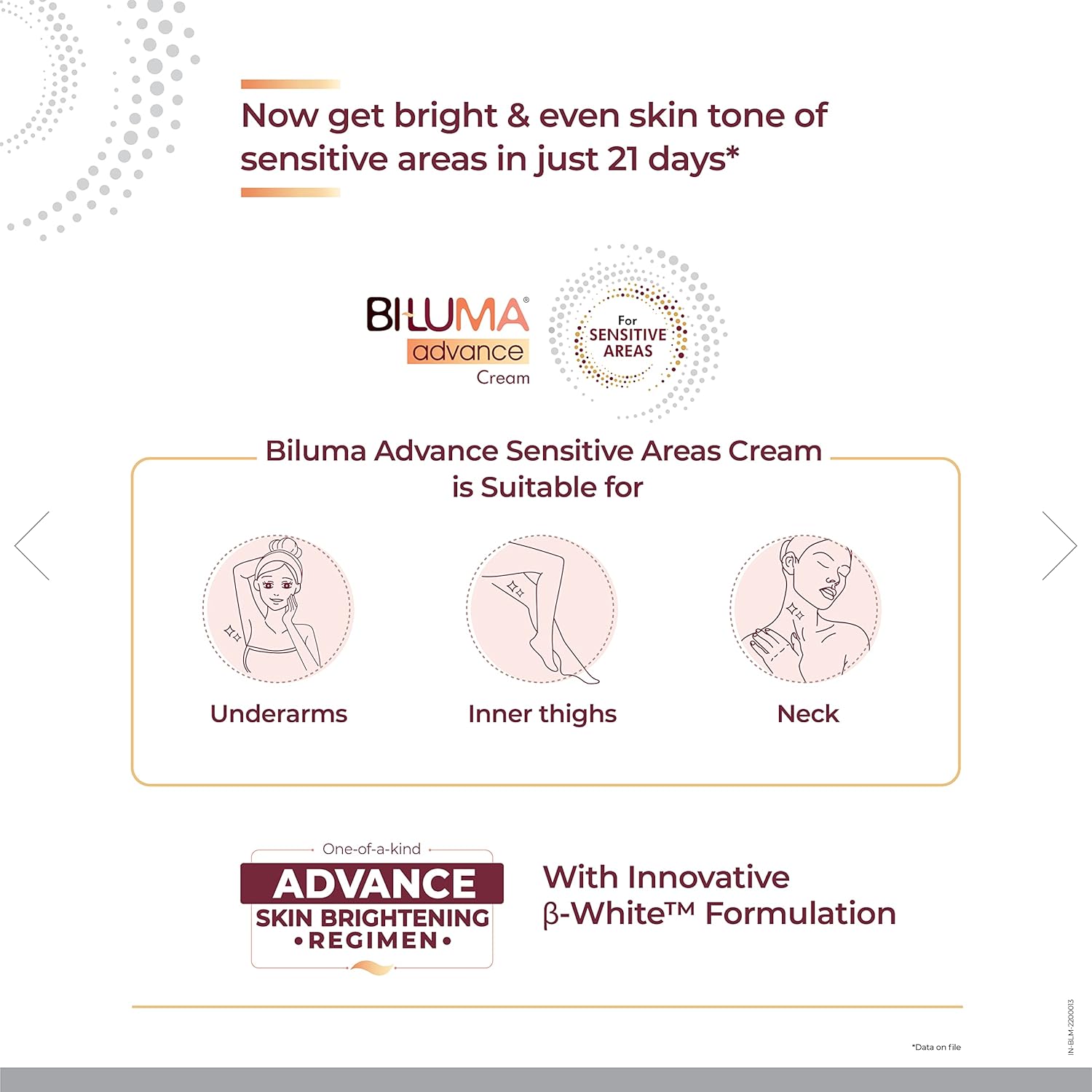 Biluma Advance Cream For Sensitive Areas, 25g - Skiynse Dermatologique