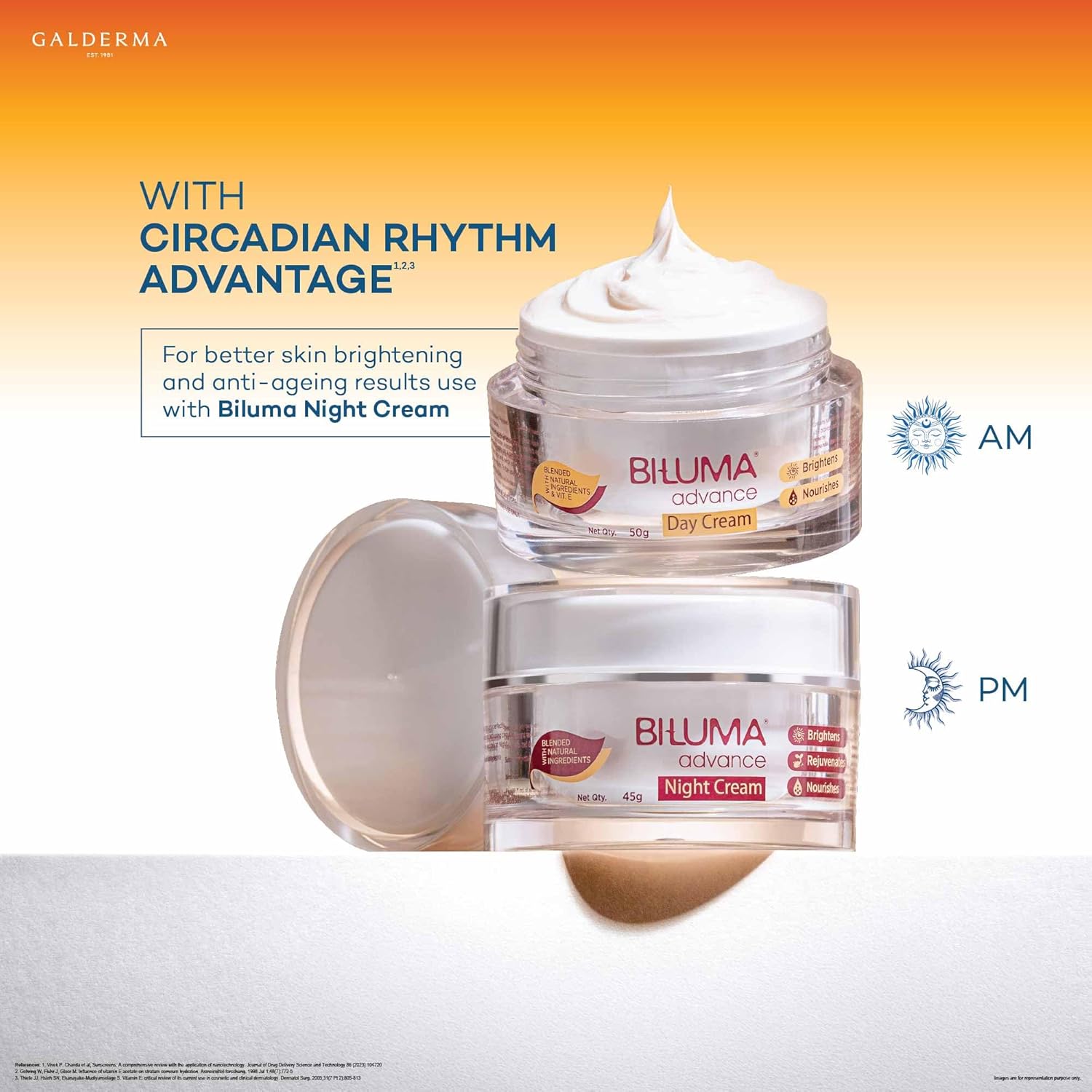 Biluma Advance Skin Brightening Day Cream for even skin tone | recommended by Dermatologists |  for Dark spots, 50g - Skiynse Dermatologique