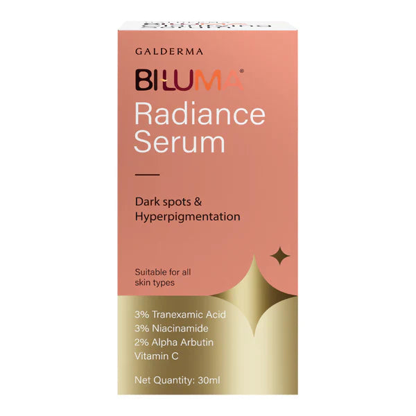 Biluma Radiance Serum for Fades Pigmentation Brightens Complexion Evens Skin Tone, 30 ml - Skiynse Dermatologique