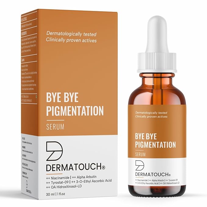 DERMATOUCH Bye Bye Pigmentation Serum | For Pigmentation, Dark Spots, Blemishes | For all skin types | For Both Men & Women