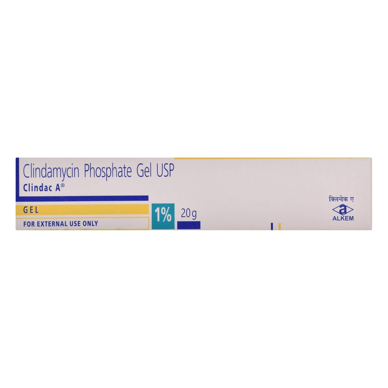 Clindac-A 1% - Tube of 20 g Acne Gel ( Pack of 2 )