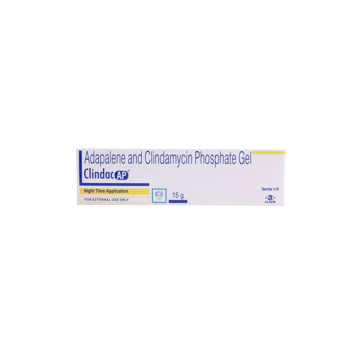 Clindac-AP Acne Gel, 15g | Reduce Acne Treat Acne Scars Reduce Pimples ( Pack of 2 )