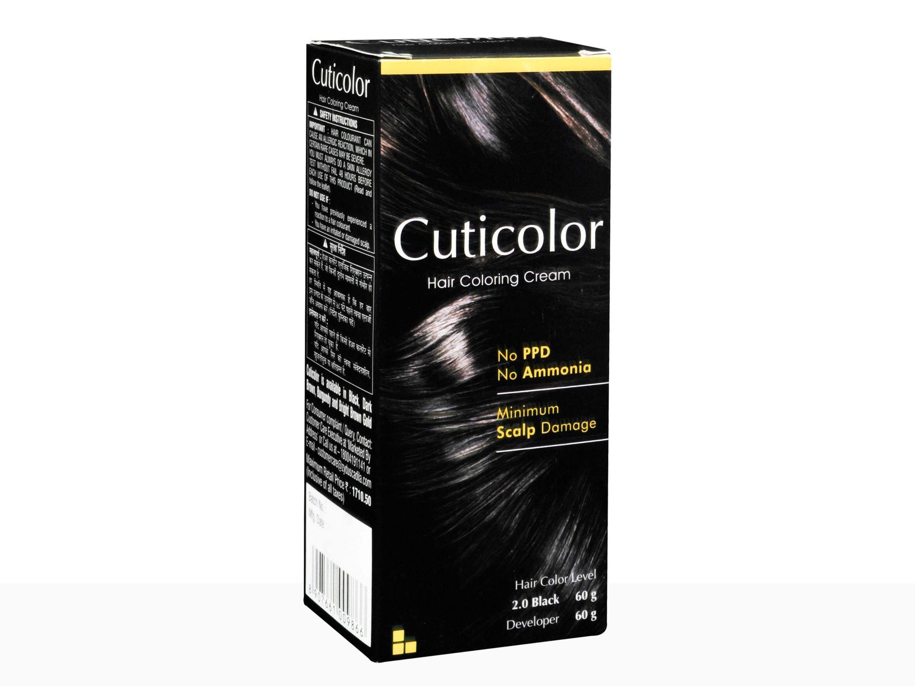 Cuticolor Hair Coloring Cream | 60g - Skiynse Dermatologique