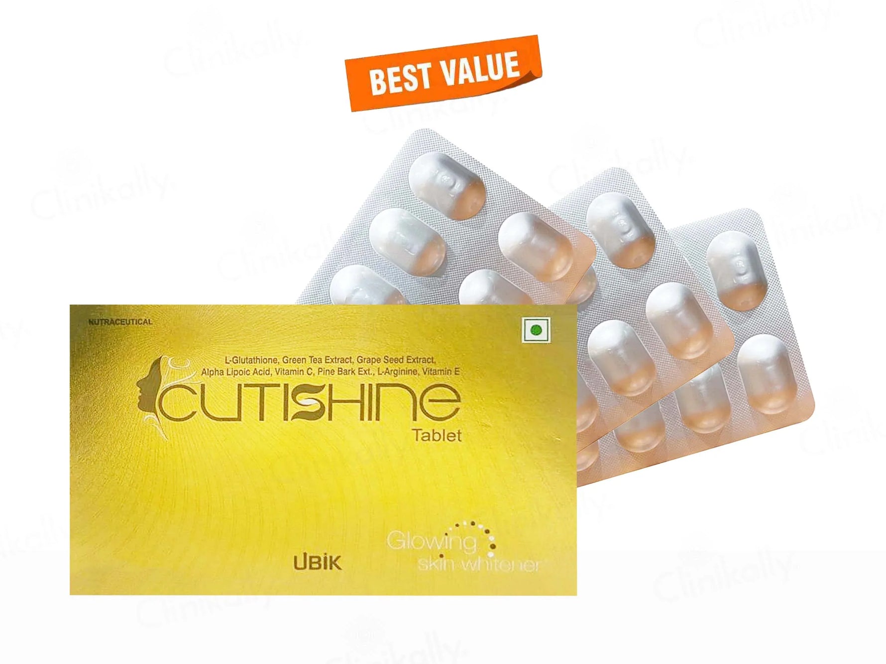 Cutishine Tablet For Hair Growth (3 * 10 Tablets) - Skiynse Dermatologique