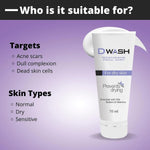 DWash Moisturising Facial Wash For Dry Skin | 70 ml - Skiynse Dermatologique