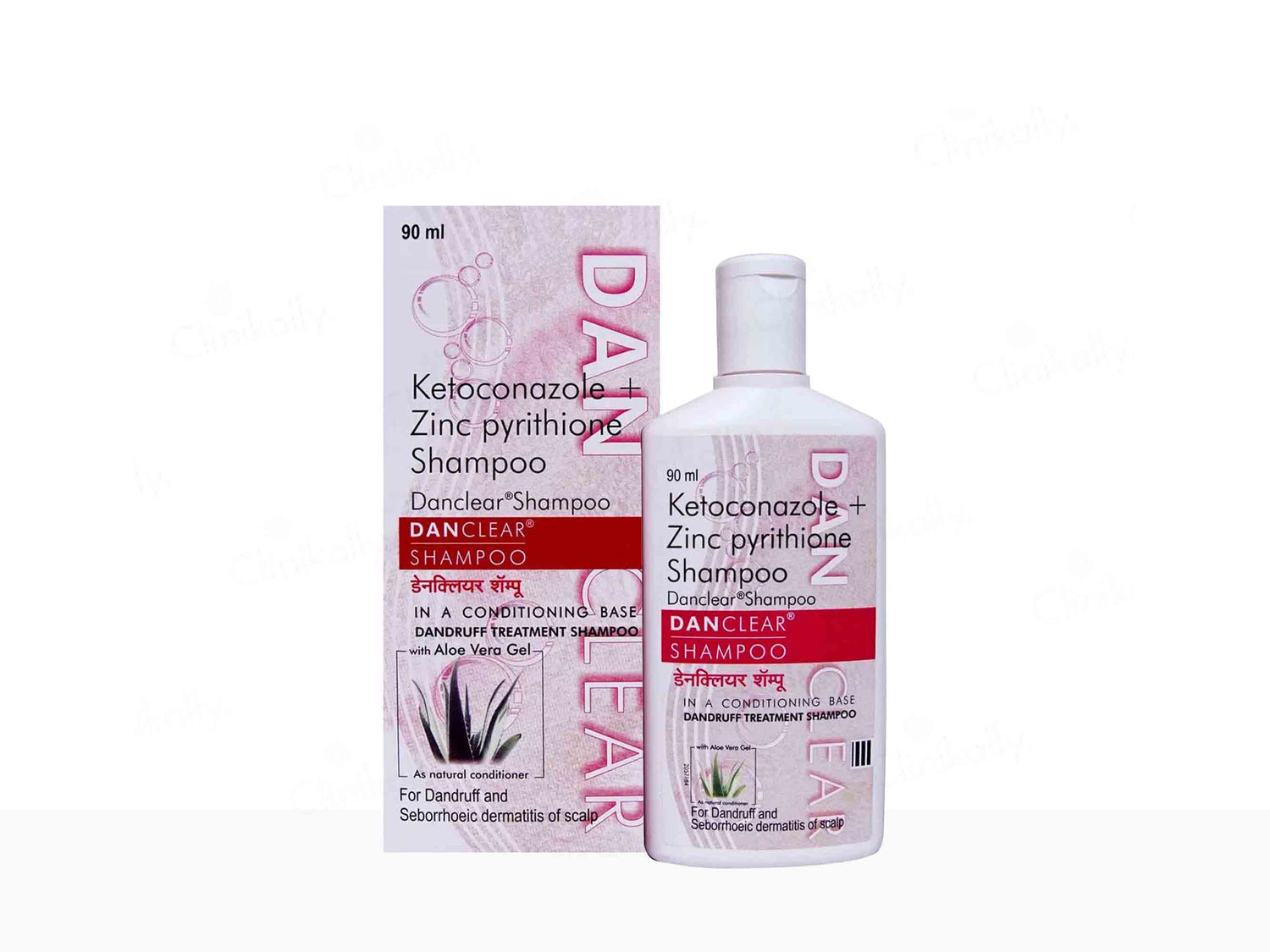 Danclear Shampoo with Ketoconazole and Zinc Pyrithione