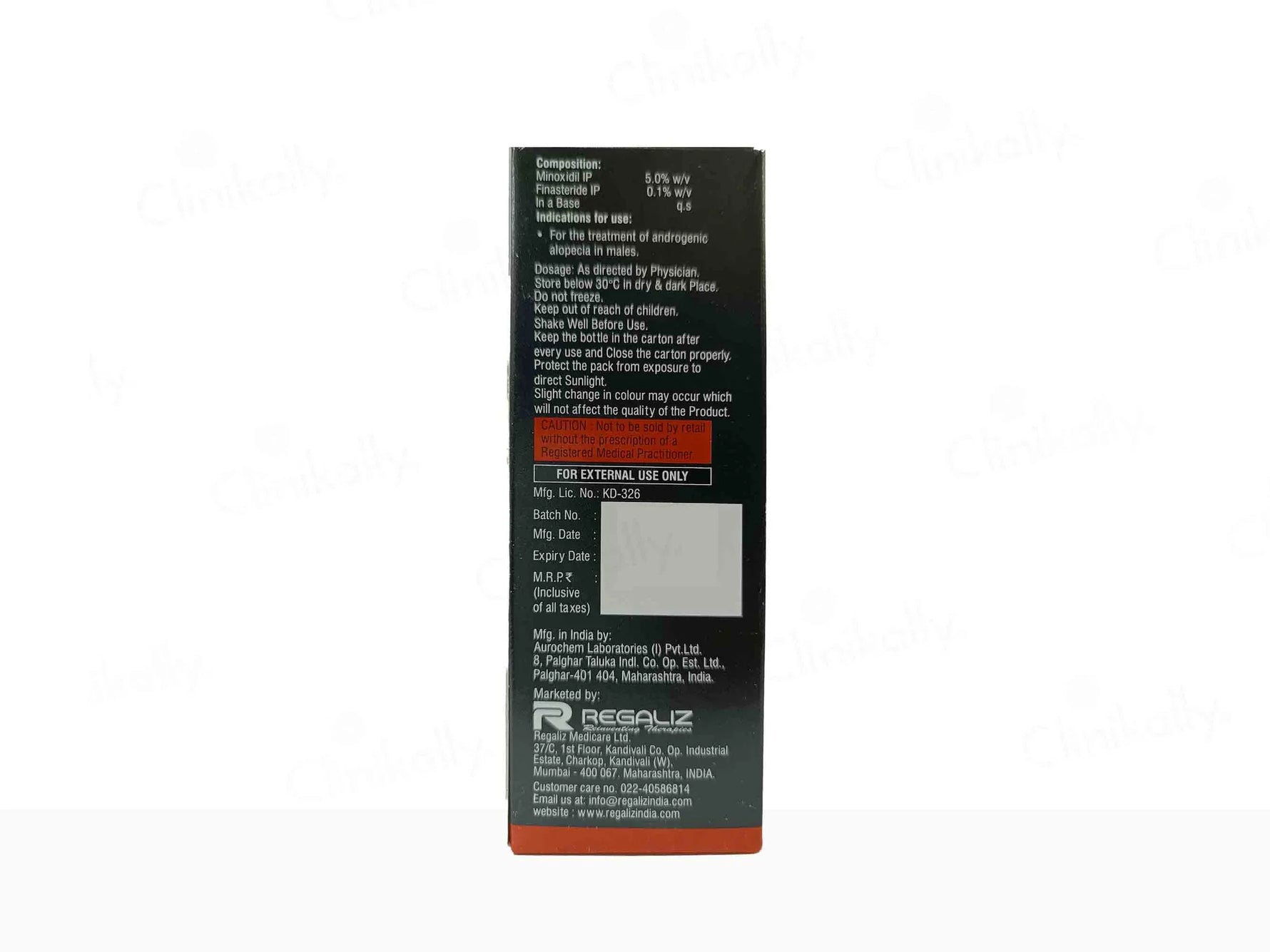 Densita-MF Topical Solution with Minoxidil and Finasteride | 60 ml - Skiynse Dermatologique