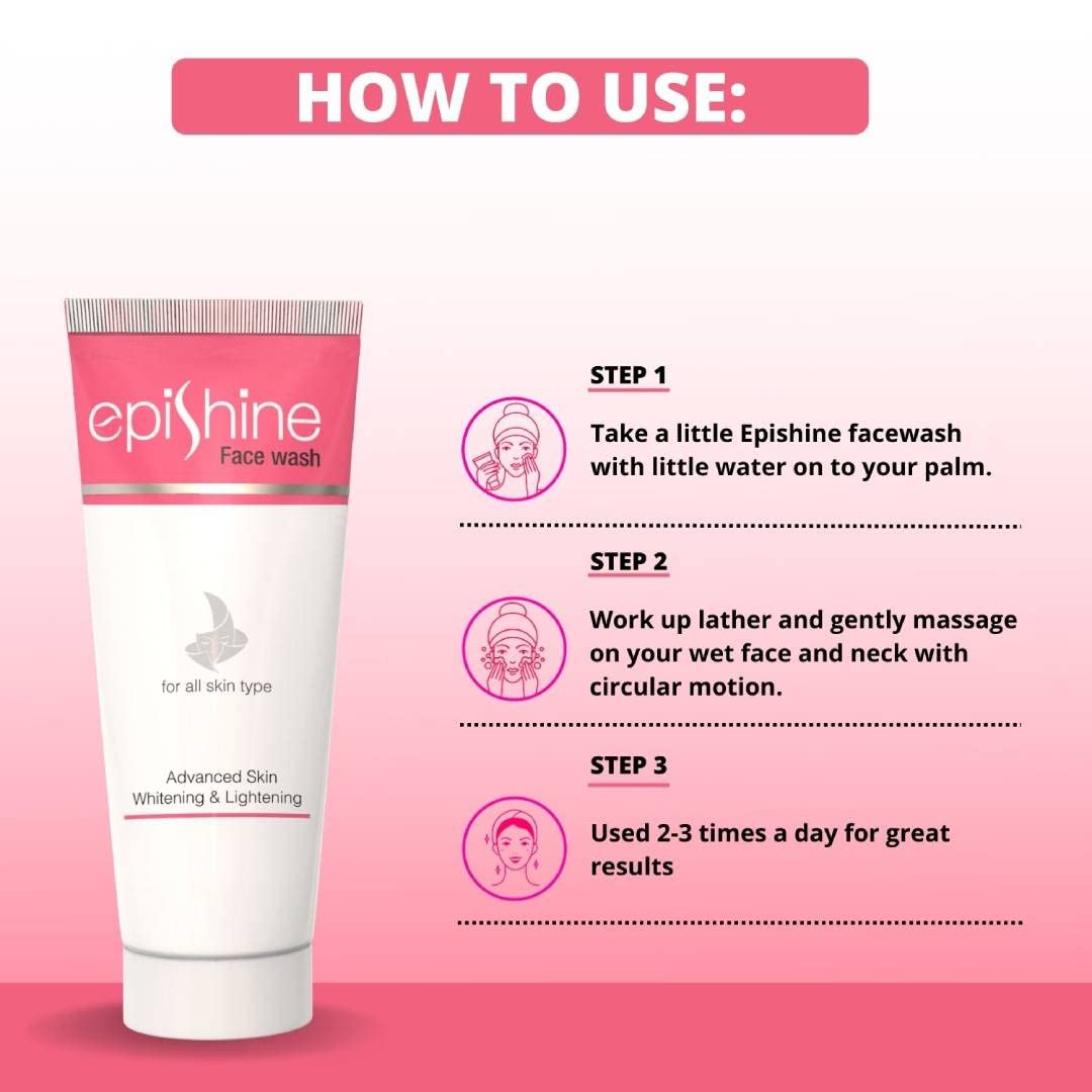 Epishine Creamy Face Wash For Brightens Skin - Skiynse Dermatologique