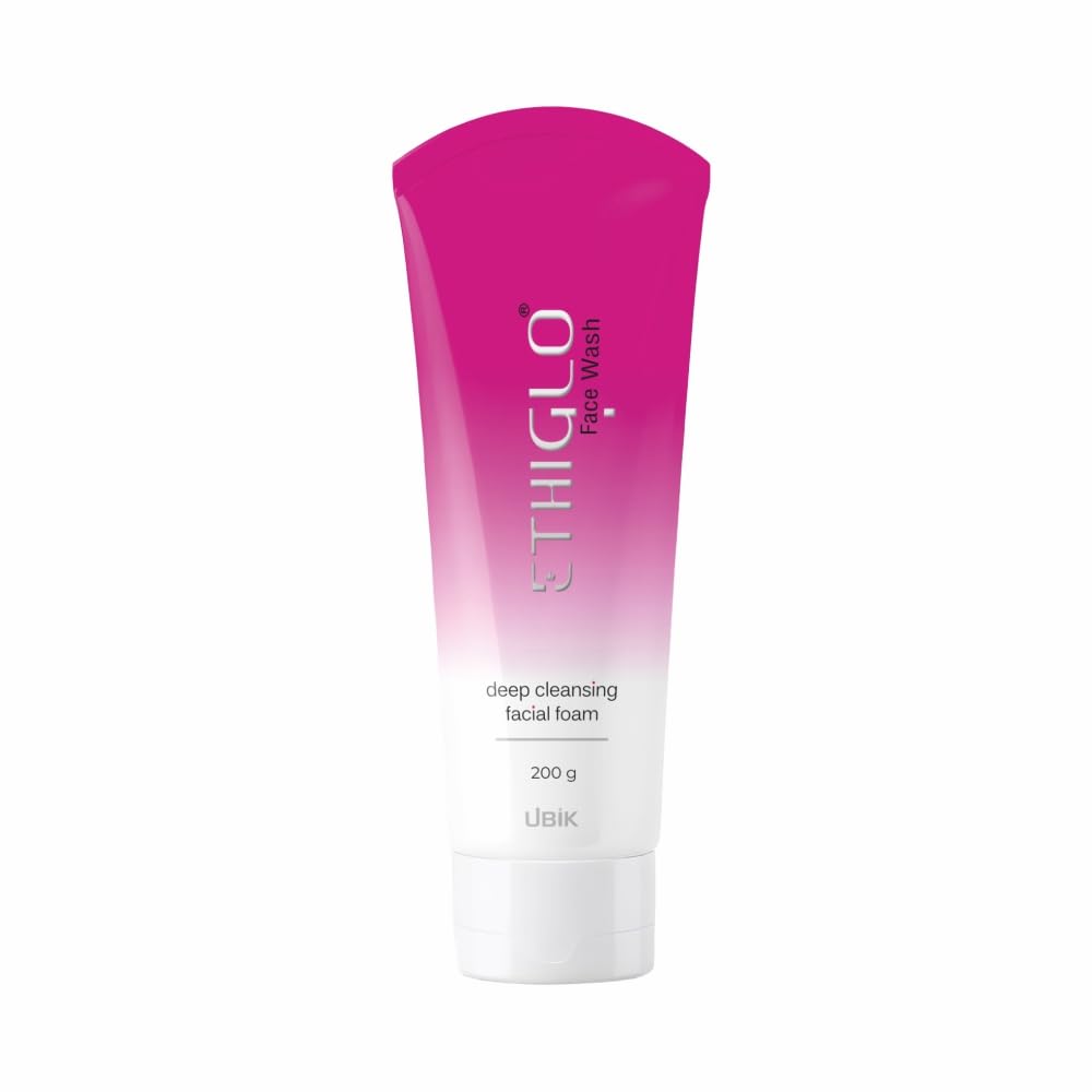 Ethiglo Deep Cleansing Facial Foam Face Wash for Healthy, Soft and Smooth Skin | Removes Dirt, Impurities and Excess Oil | Suitable for All Skin Types - Skiynse Dermatologique