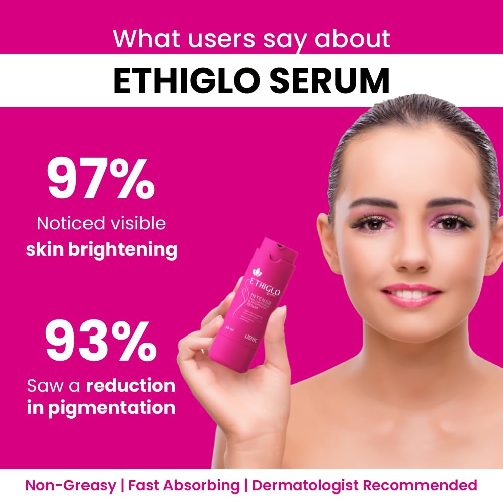 Ethiglo Intense Skin Lightening & Brightening Serum | 30 ml - Skiynse Dermatologique