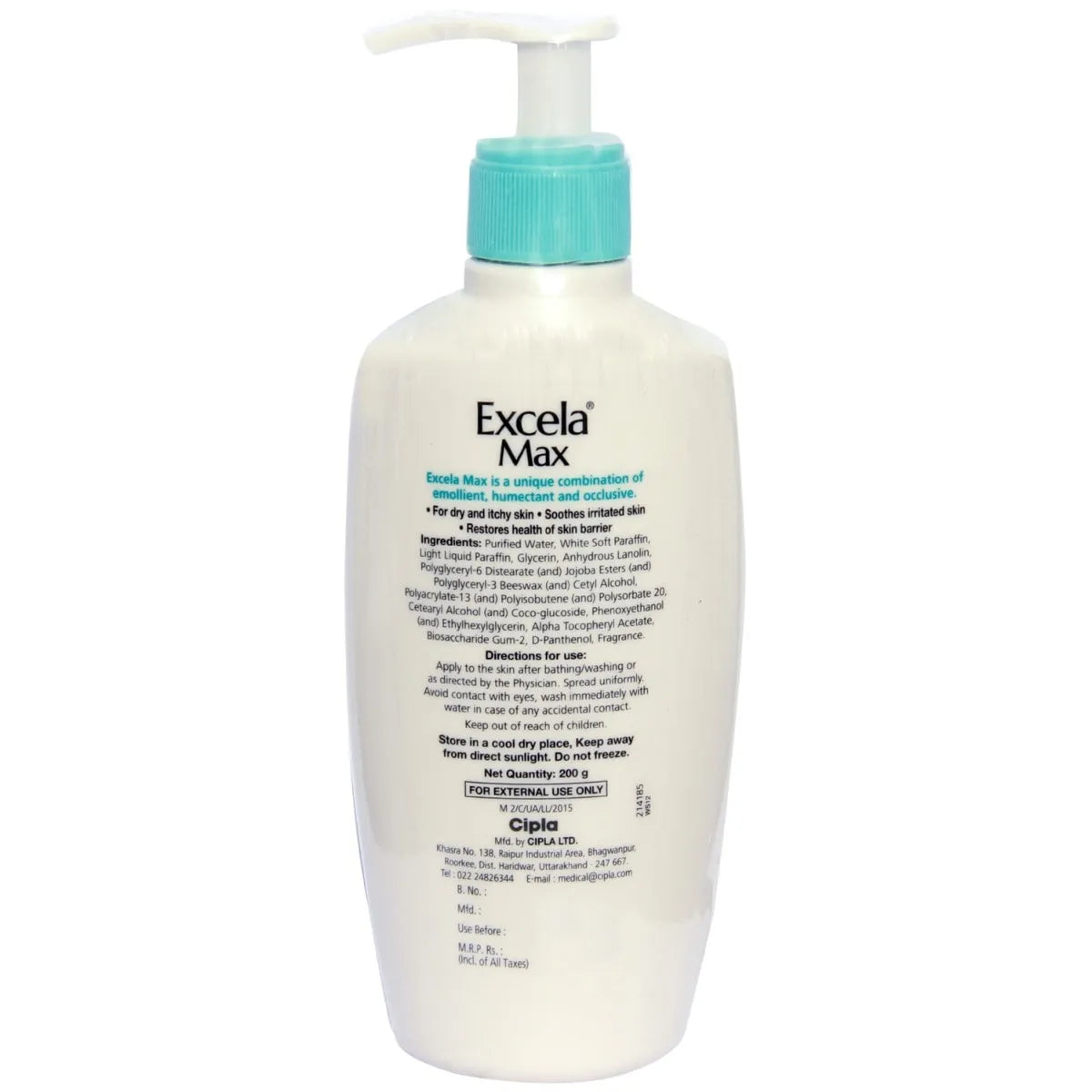 Excela Max Moisturiser For Dry and Itchy Skin