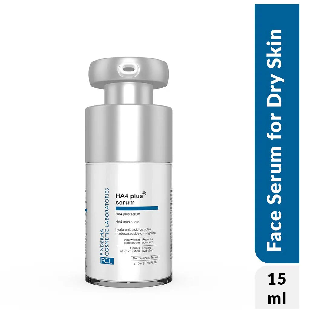 FCL HA4 Plus Serum – Hydrating Face Serum for Fine Lines & Wrinkles Reduction