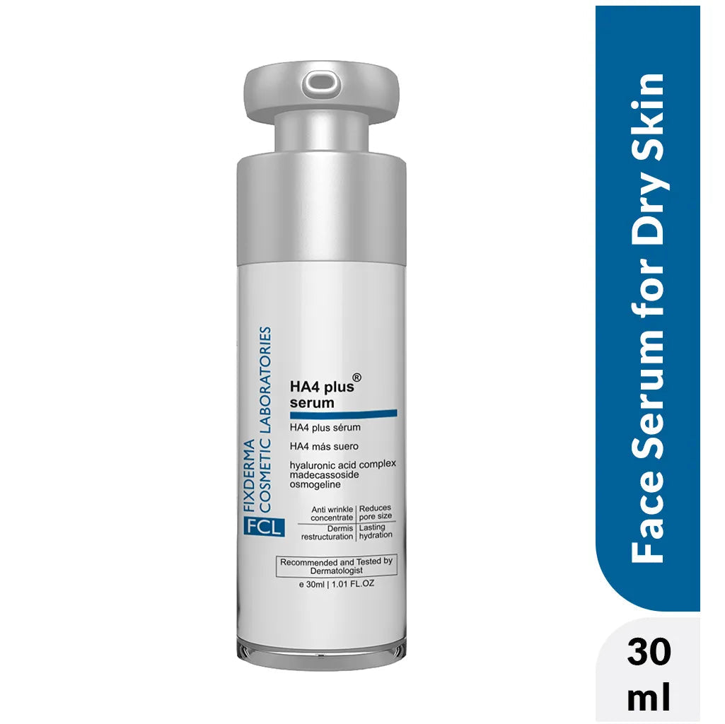 FCL HA4 Plus Serum – Hydrating Face Serum for Fine Lines & Wrinkles Reduction