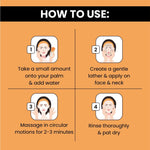 Glomed C Rejuvenating & Skin Lightening Face Wash | 70ml - Skiynse Dermatologique