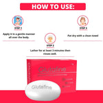 Glutafine Skin Whitening Bathing Bar & Soap | 75g ( Pack of 2 ) - Skiynse Dermatologique