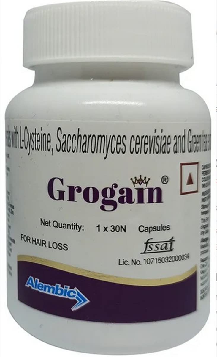 Grogain Capsule For Hair Growth | 30's Capsules - Skiynse Dermatologique