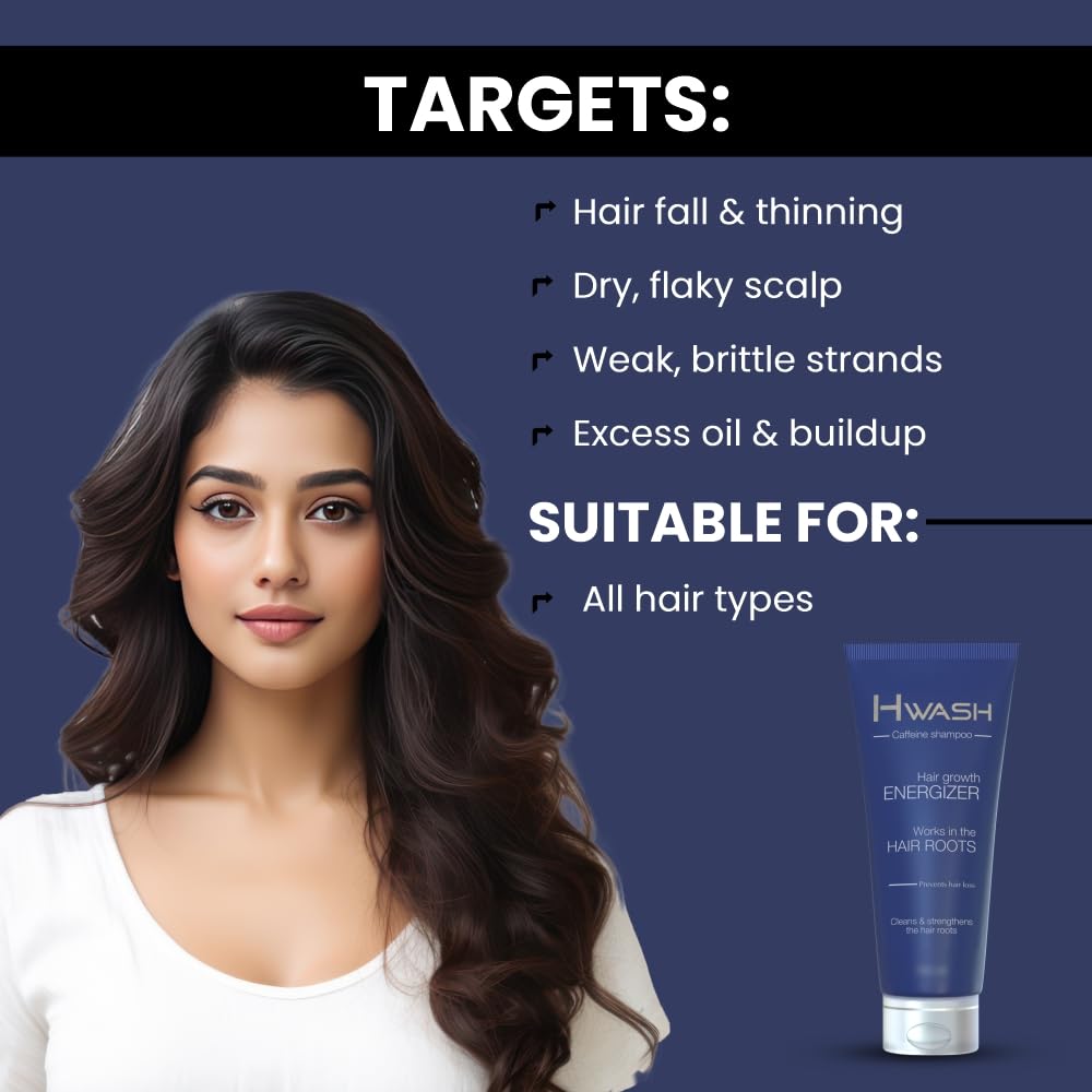 Hwash - Advanced Hair Nourishing Shampoo - Skiynse Dermatologique