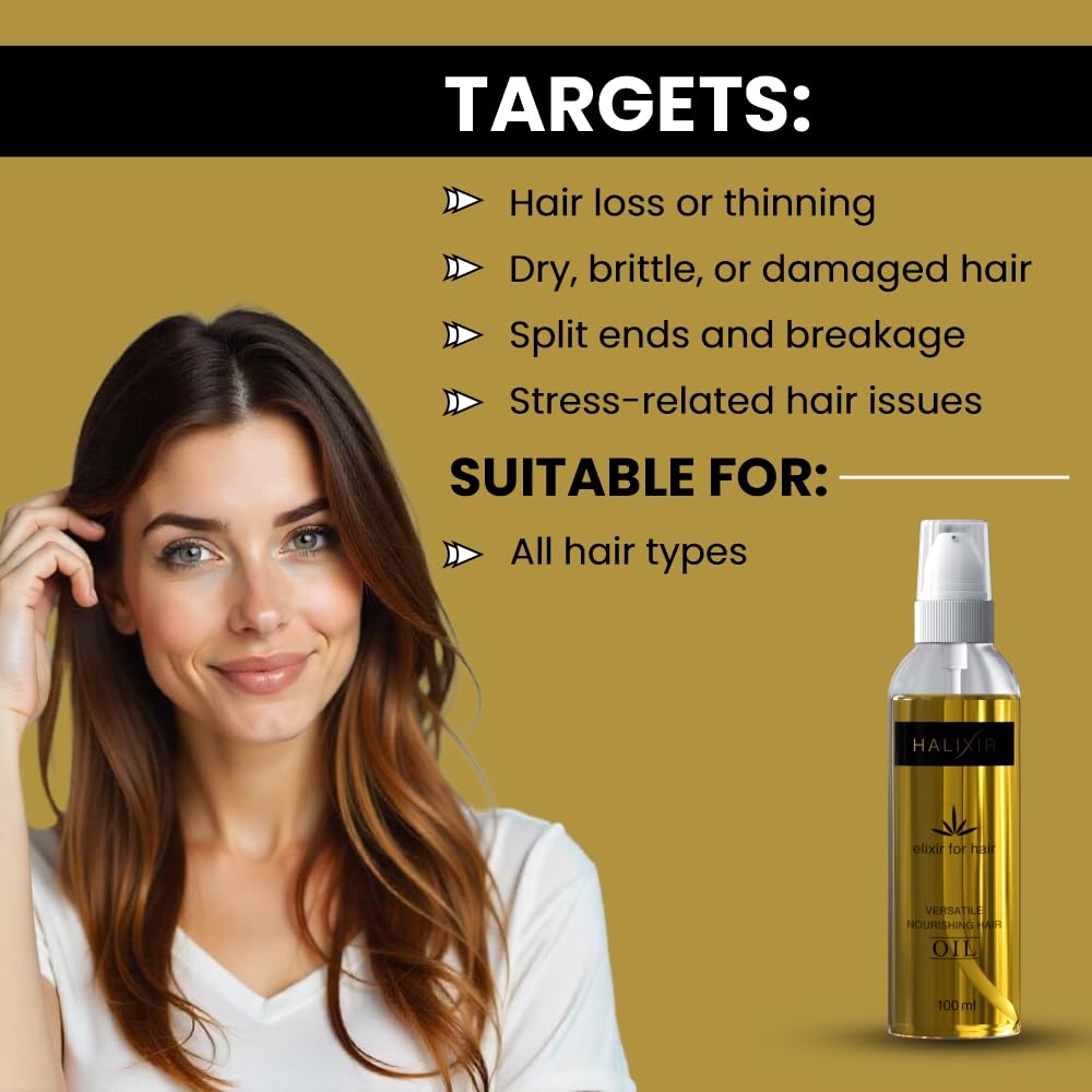 Halixir Versatile nourishing Oil | 100ml - Skiynse Dermatologique