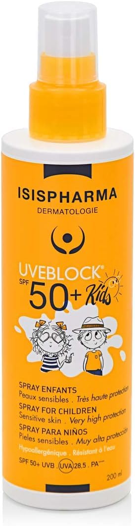 Isispharma UVE Block SPF 50+ Spray for Kids Very High Protection 200 ml – Sun Protection
