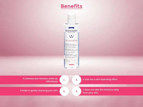 Isispharma Aquaruboril Soothing Make-up Removing Micellar Solution