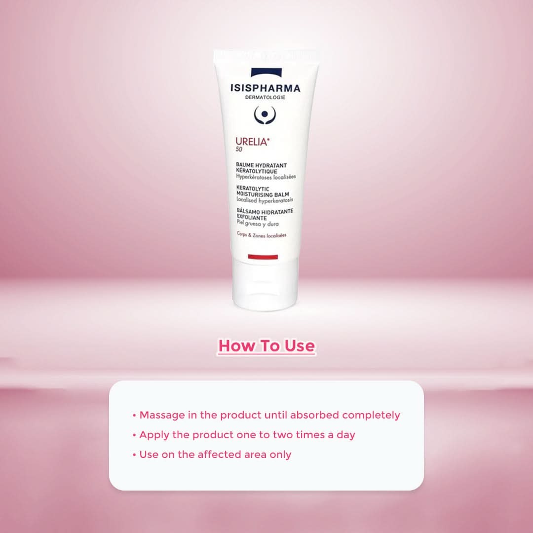 Isispharma Urelia 50 Keratolytic Moiturising Balm, 40ml