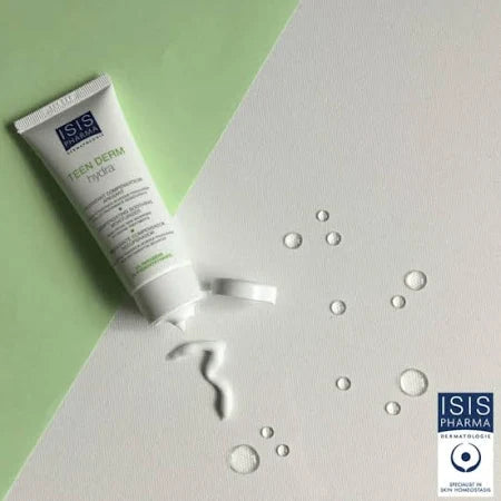 Isispharma Teen Derm Hydra Compensating Soothing Moisturizer Cream | Moisturizer for Acne, Sensitive & Dry Skin |Compensating Soothing Formula for Treatment-Damaged Skin | 40ml