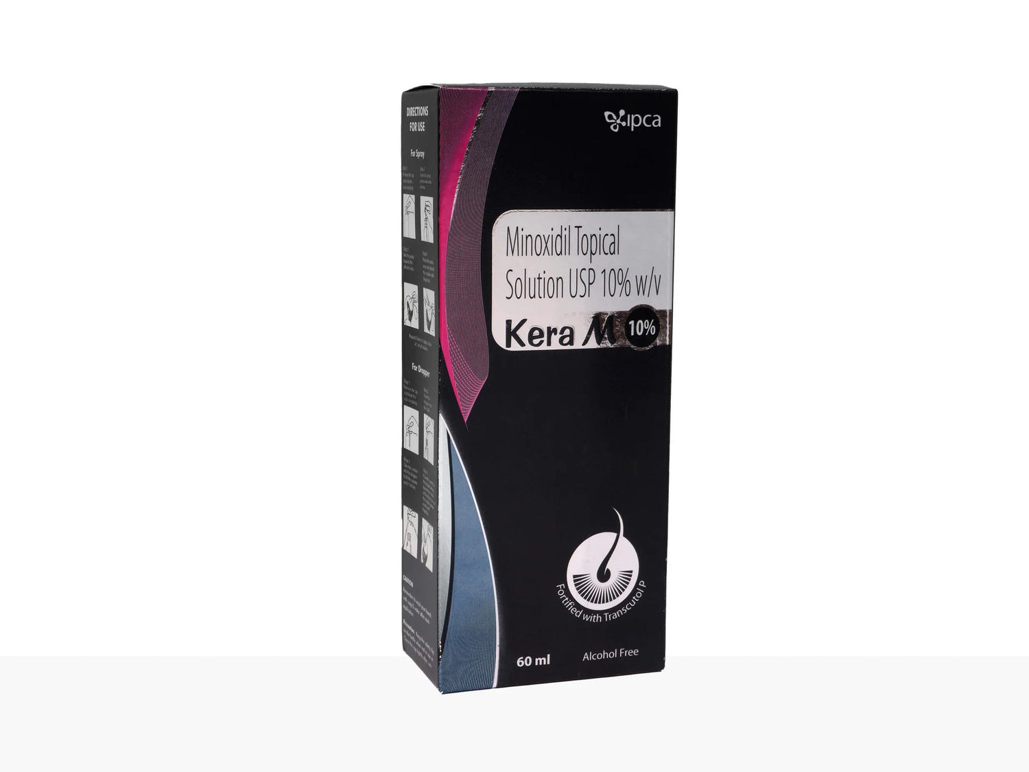 Kera M 10% - Bottle of 60ml Topical Solution with Minoxidil