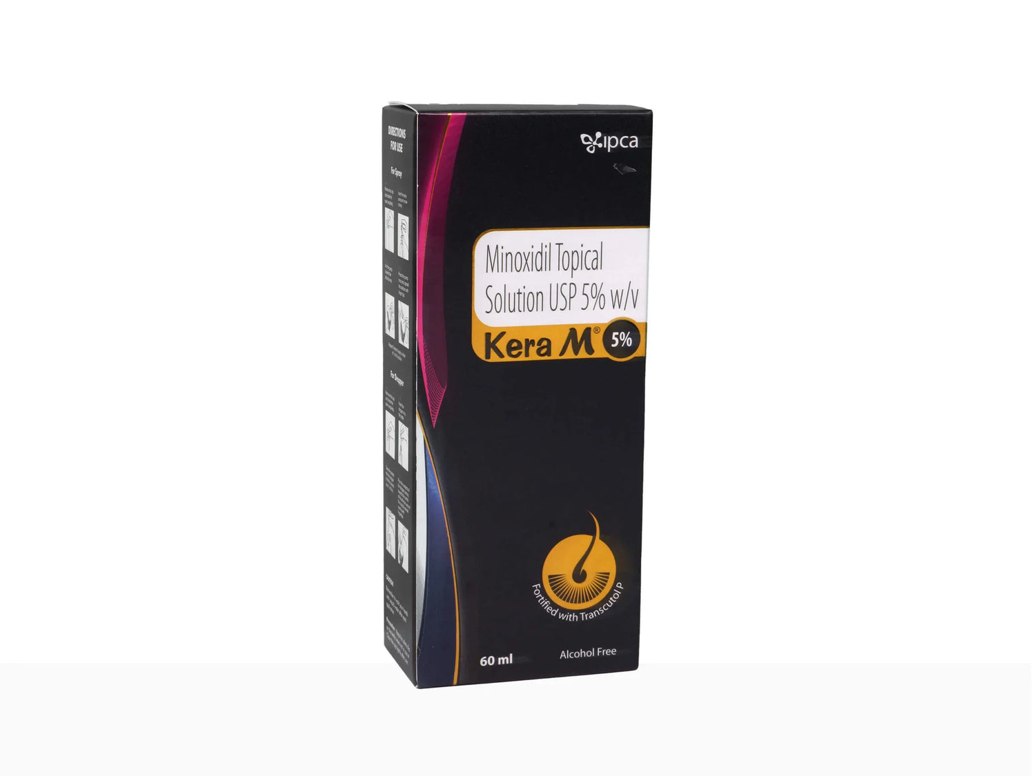 Kera M 5% - Bottle of 60ml Topical Solution with Minoxidil