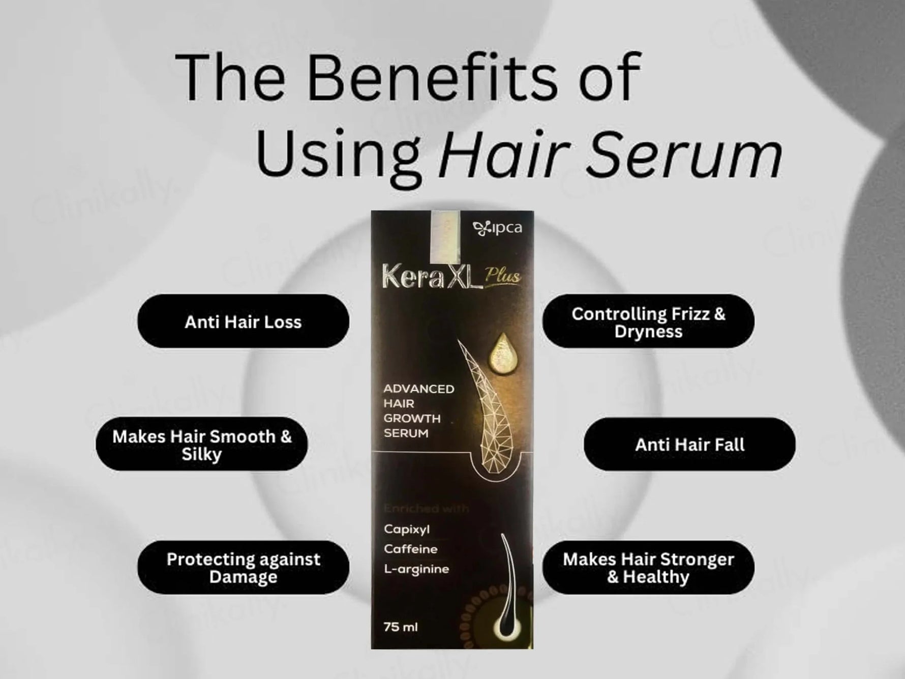 Kera XL Plus Advanced Hair Growth Serum | Nourishes Hair Reduces Baldness Reduces Hair Breakage - Skiynse Dermatologique