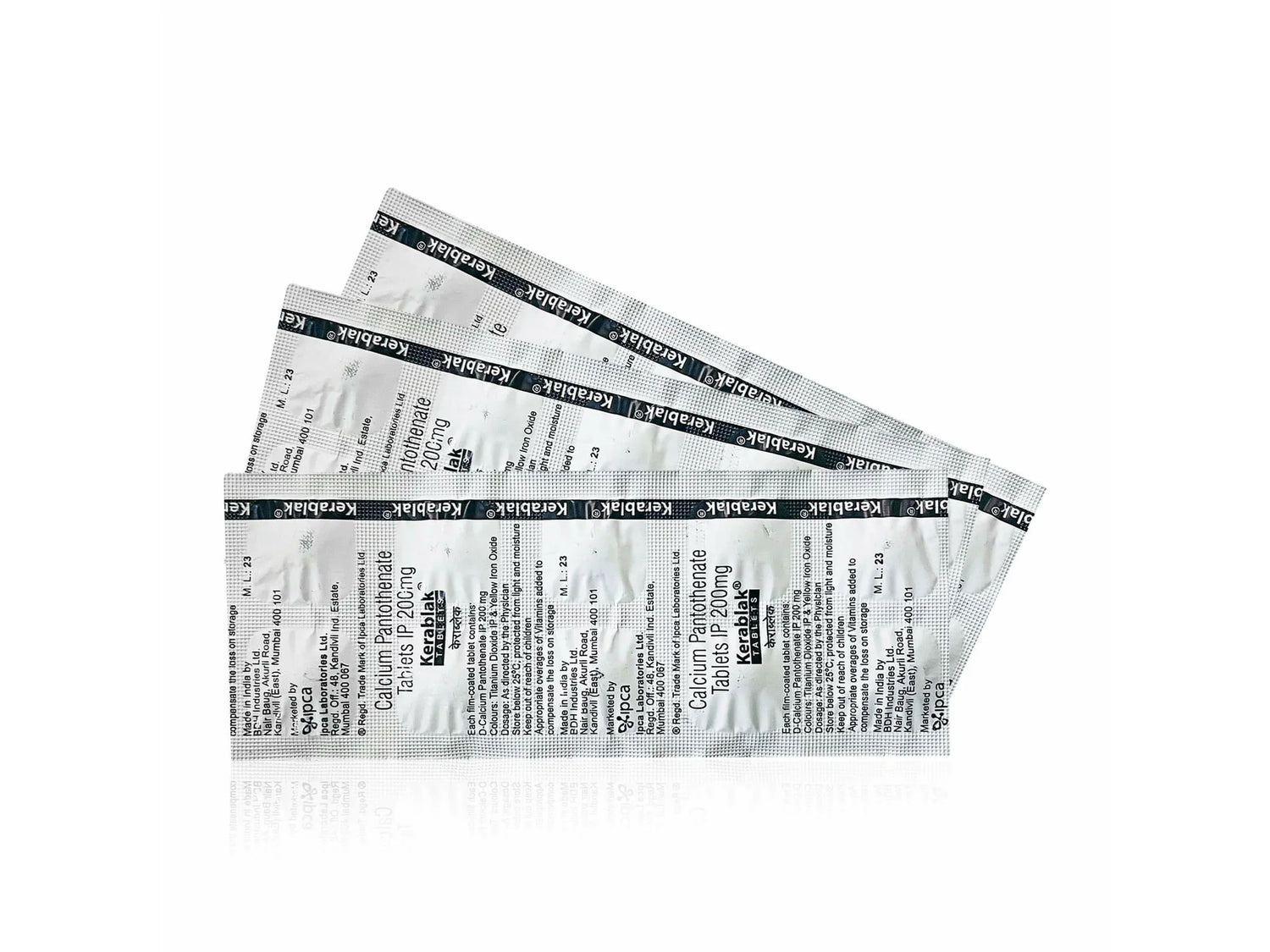 Kerablak Tablet, 30 Tablets | Nourishes Hair, Strengthens Hair & Reduces Hairfall