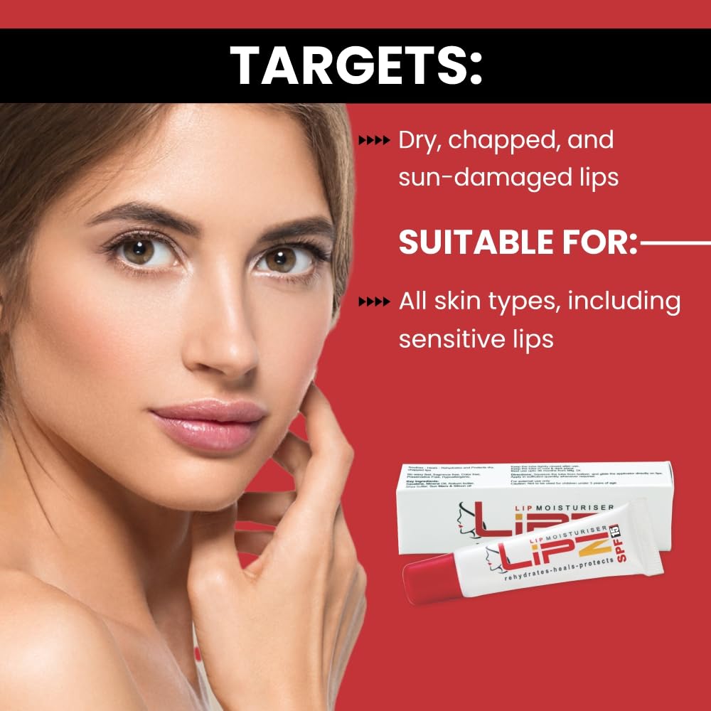 Lipz Lip Moisturiser SPF 15 | 9 g ( Pack of 2) - Skiynse Dermatologique